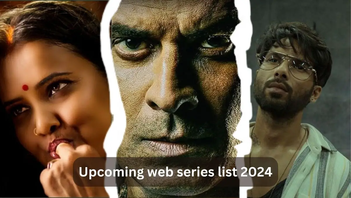 Upcoming web series list 2024