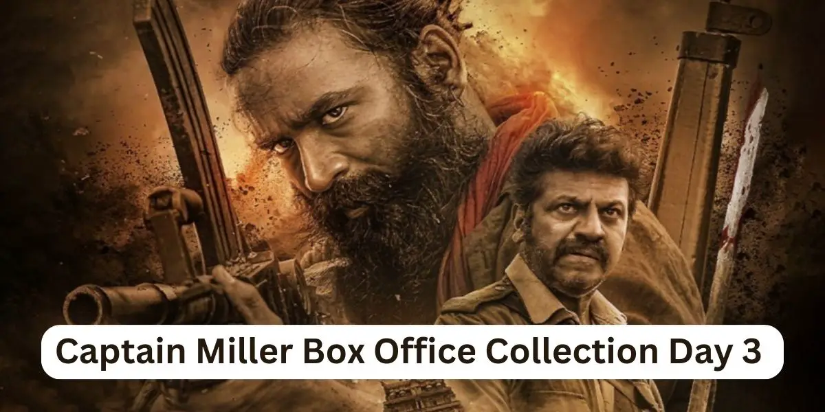 Captain Miller Box Office Collection Day 3