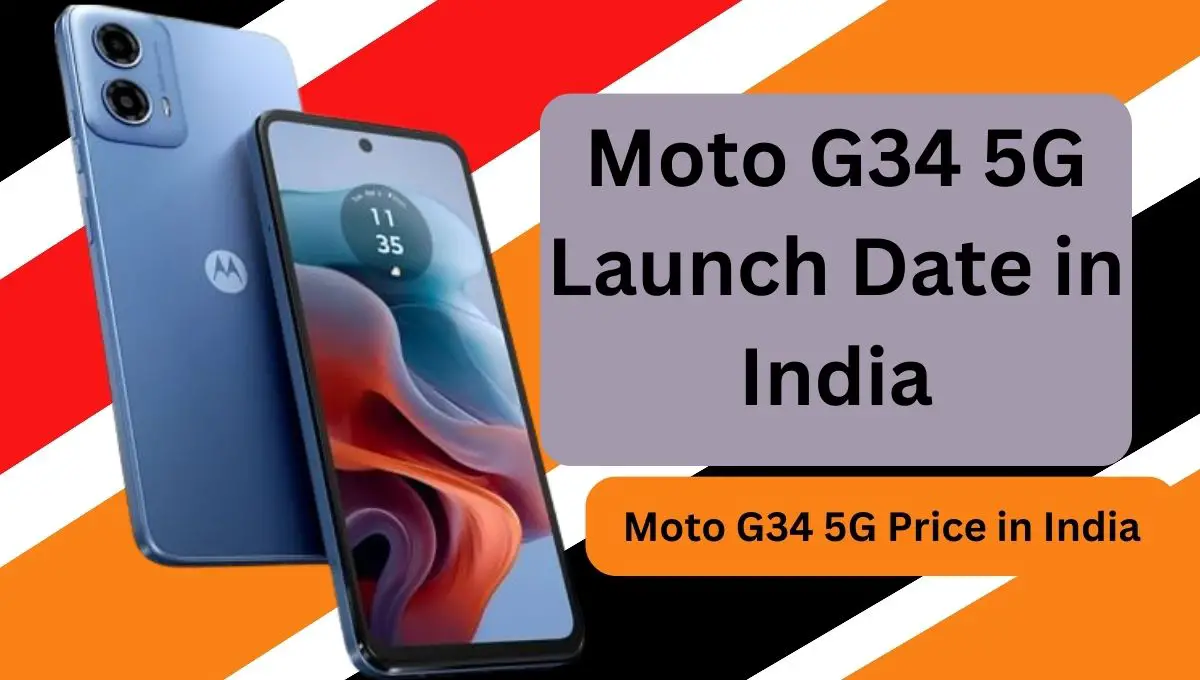 Moto G34 5G Launch Date in India