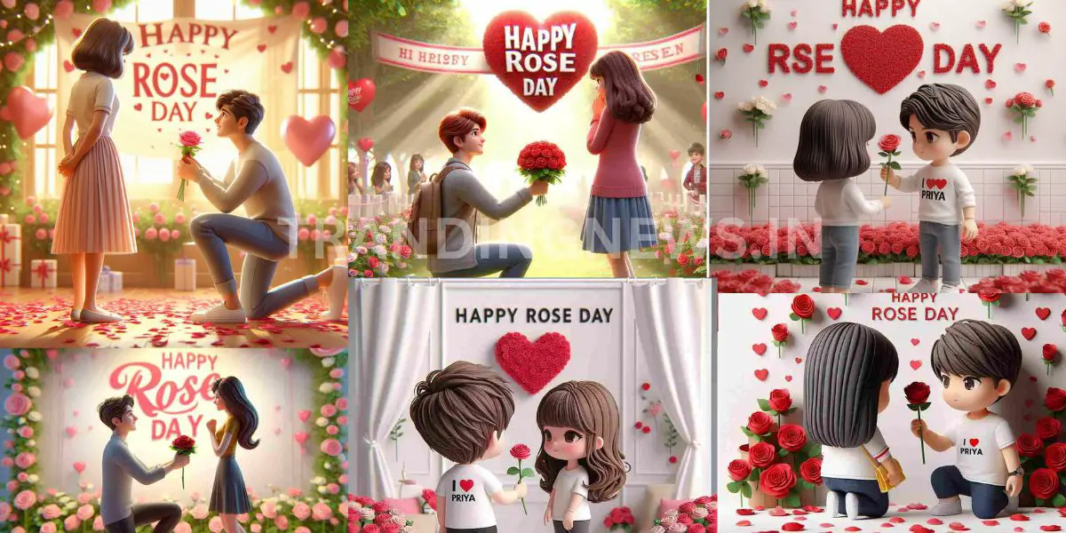 Happy Rose Day AI Image Kaise Banaye