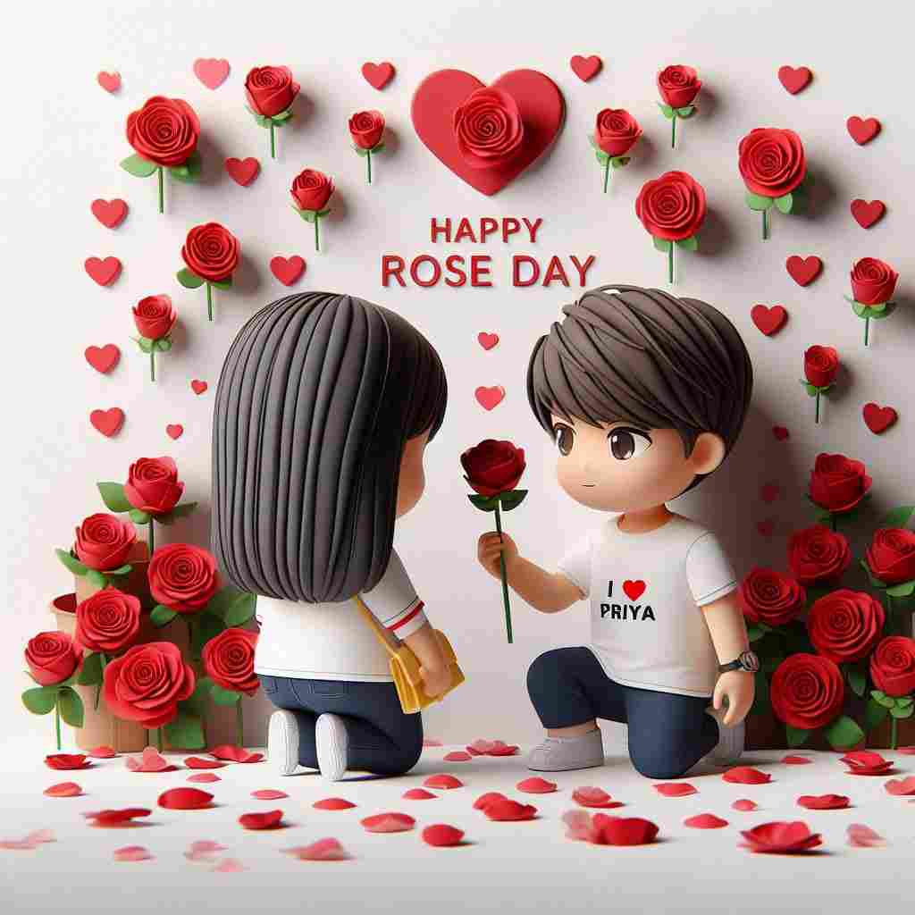 Rose Day AI Image Kaise Banaye In Hindi